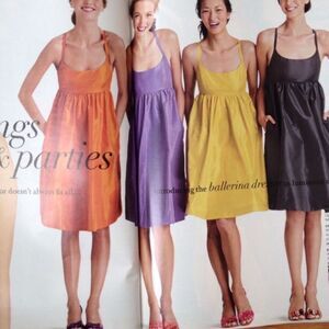 NWOT | J. Crew | Silk Taffeta Ballerina Dress | Size 0